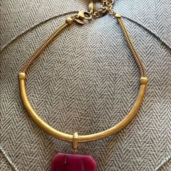 Chico's Originals Long Multi-Stone Statement Necklace - Picture 9 of 9